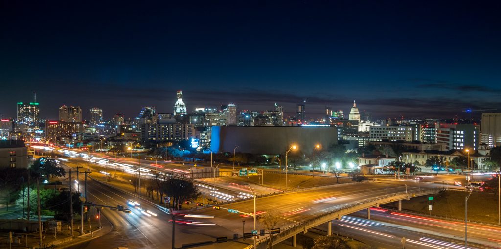 Noisiest Neighborhoods in Austin, Austin, night, traffic