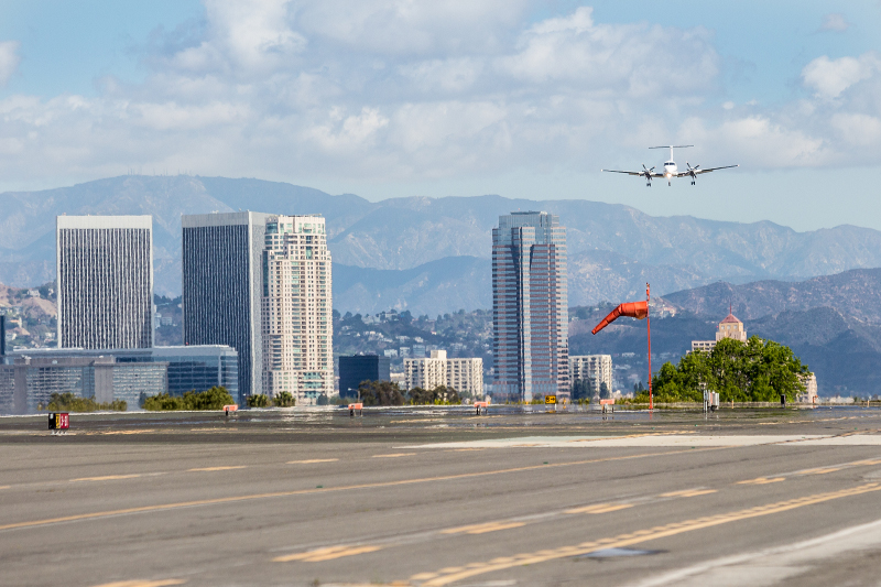 noisiest cities in Los Angeles, Santa Monica airport