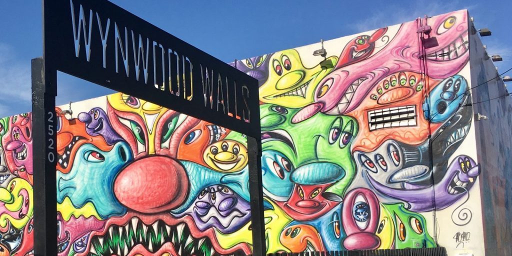 increasing property values, Wynwood district